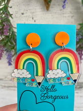 Load image into Gallery viewer, Teacher Aide Dangle Earrings