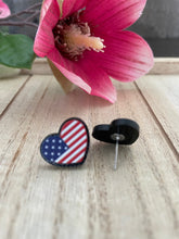 Load image into Gallery viewer, Flag Acrylic Stud Earrings
