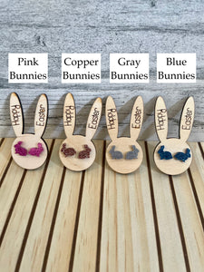 Happy Easter Bunny Earrings