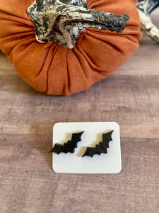 Halloween Wood Stud Earrings