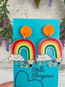 Teacher Aide Dangle Earrings