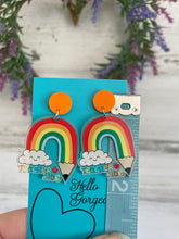 Load image into Gallery viewer, Teacher Aide Dangle Earrings