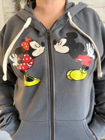 Mickey and Minnie Zip Up