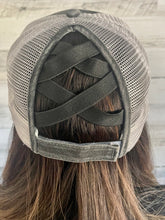 Load image into Gallery viewer, Gray Sanderson Sister Ponytail Hat  (ONLY ONE LEFT)