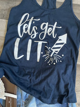 Load image into Gallery viewer, Let&#39;s Get Lit Tank Top