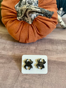 Halloween Wood Stud Earrings