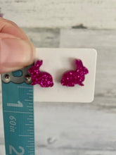 Load image into Gallery viewer, Happy Easter Bunny Earrings