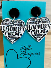 Load image into Gallery viewer, Teacher Aide Dangle Earrings