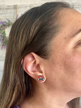 Load image into Gallery viewer, Vampire Wood Earrings