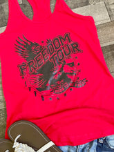 Load image into Gallery viewer, Freedom Tour Tank Top (Black Print)
