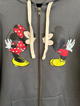 Load image into Gallery viewer, Mickey and Minnie Zip Up