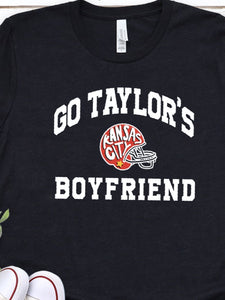 Go Taylor's Boyfriend Graphic Tee (ONLY SMALL LEFT)