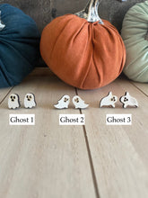 Load image into Gallery viewer, Halloween Wood Stud Earrings