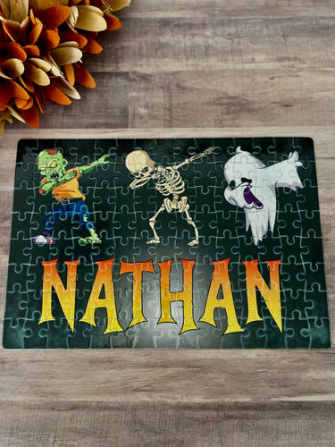 Halloween Personalized Puzzles (120 Pieces)