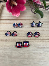 Load image into Gallery viewer, Flag Acrylic Stud Earrings