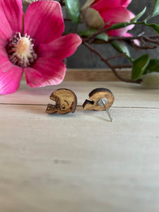 Football Stud Earrings