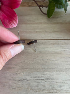 Football Stud Earrings