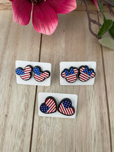 Load image into Gallery viewer, Flag Acrylic Stud Earrings