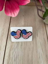 Load image into Gallery viewer, Flag Acrylic Stud Earrings