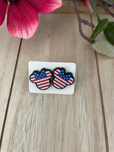 Load image into Gallery viewer, Flag Acrylic Stud Earrings