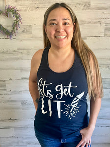 Let's Get Lit Tank Top