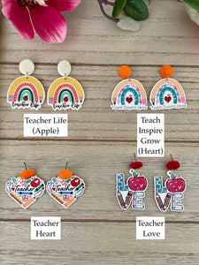 Teacher Earrings