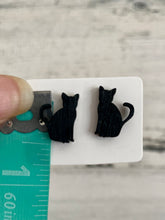 Load image into Gallery viewer, Halloween Wood Stud Earrings