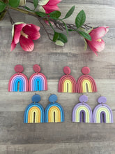 Load image into Gallery viewer, Rainbow Dangle Earrings