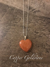 Load image into Gallery viewer, Heart Stone Necklace