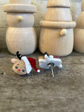 Load image into Gallery viewer, Christmas Acrylic Stud Earrings