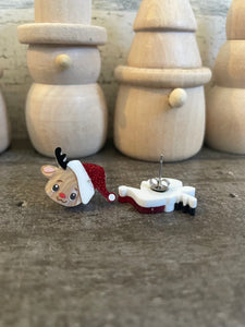 Christmas Acrylic Stud Earrings