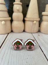 Load image into Gallery viewer, Christmas Acrylic Stud Earrings