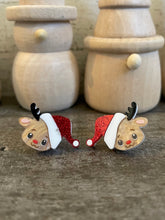 Load image into Gallery viewer, Christmas Acrylic Stud Earrings
