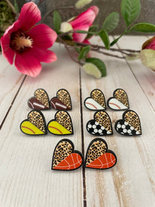 Sports Stud Earrings