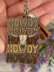 Howdy Keychain