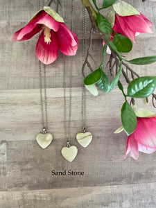 Heart Stone Necklace