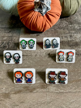 Load image into Gallery viewer, Killer Horror Character Post Stud Earrings