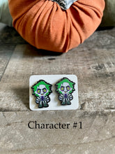 Load image into Gallery viewer, Killer Horror Character Post Stud Earrings