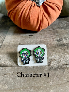 Killer Horror Character Post Stud Earrings