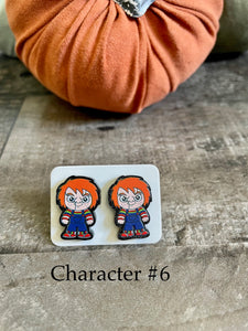 Killer Horror Character Post Stud Earrings