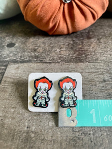 Killer Horror Character Post Stud Earrings