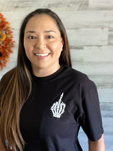 Load image into Gallery viewer, Skeleton Finger Pocket Graphic Tee