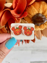 Load image into Gallery viewer, Halloween Mouse Ear Stud Earrings