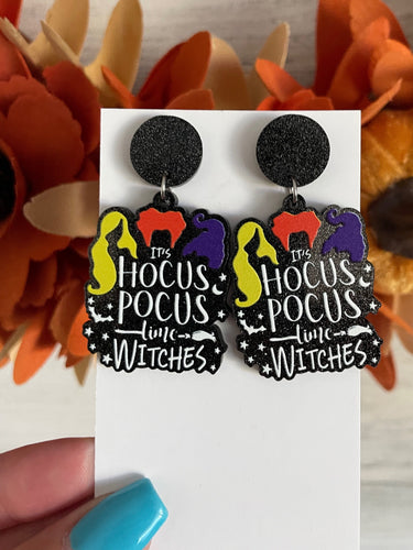 Hocus Pocus Dangle Earrings