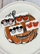 Load image into Gallery viewer, Halloween Mouse Ear Stud Earrings