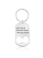 Load image into Gallery viewer, Dad Bottle Opener Key Chain - Miane&#39;s Shoppe