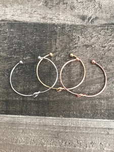 Knot Bangle Bracelets - Miane's Shoppe