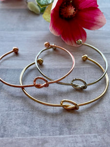 Knot Bangle Bracelets - Miane's Shoppe