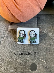 Killer Horror Character Post Stud Earrings