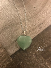 Load image into Gallery viewer, Heart Stone Necklace